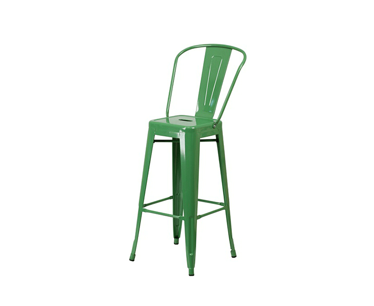 JuLanMake thiết kế nội thất theo phong cách công nghiệp TOLIX CAO BACK BAR STOOL thanh phân - Giải trí / Bar / KTV