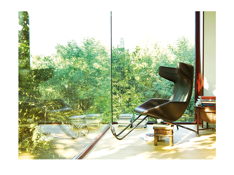 JuLanMake thiết kế nội thất ghế đi bộ WALK LOUNGE CHAIR Ghế sofa sợi thủy tinh nhập khẩu - Đồ nội thất thiết kế ghế cafe