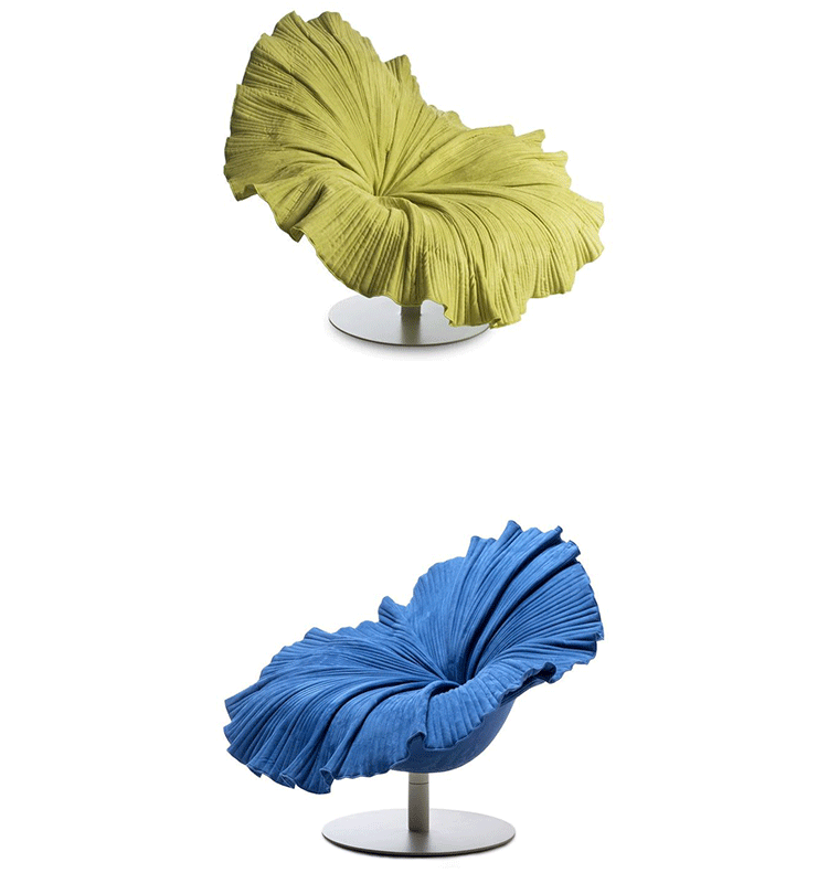 JuLanMake thiết kế nội thất sáng tạo BLOOM EASY ARMCHAIR ghế giải trí cánh hoa - Đồ nội thất thiết kế sofa văng