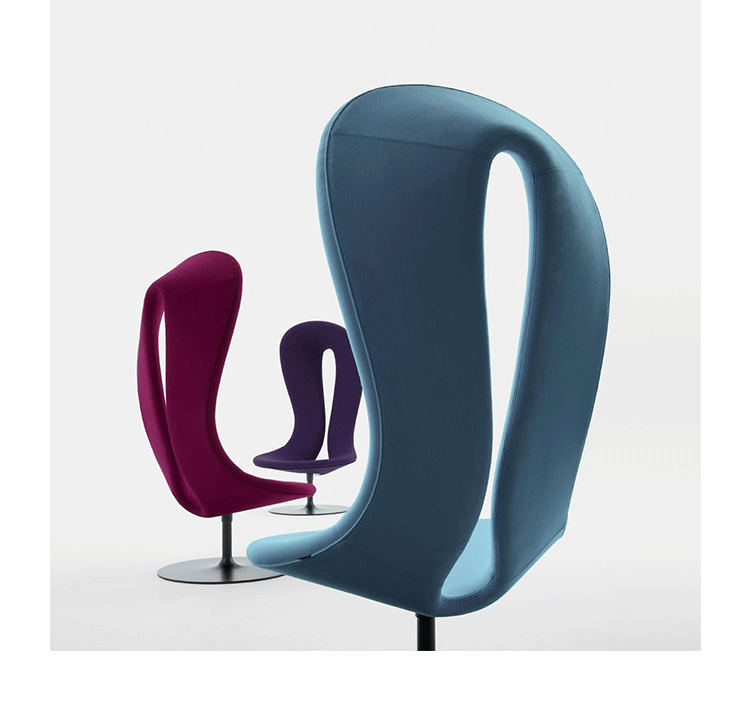 JuLanMake thiết kế nội thất HANNAH LOUNGE CHAIR vải cashmere nhập khẩu Ghế phòng chờ Hannah - Đồ nội thất thiết kế ghế tựa lưng