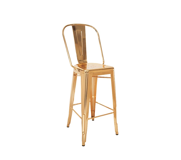 JuLanMake thiết kế nội thất theo phong cách công nghiệp TOLIX CAO BACK BAR STOOL thanh phân - Giải trí / Bar / KTV