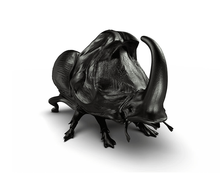 JuLanMake thiết kế ban đầu đồ nội thất BEETLE CHAIR bọ cánh cứng FRP ghế tựa sáng tạo - Đồ nội thất thiết kế ghế giường