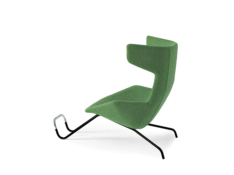 JuLanMake thiết kế nội thất ghế đi bộ WALK LOUNGE CHAIR Ghế sofa sợi thủy tinh nhập khẩu - Đồ nội thất thiết kế ghế cafe