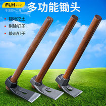 Small hoe Ice Ice Adage Hammer for Chipping Planing and Woodworking Tools Dig Earth Ocean Pick Fishing with Hoe Grass Digging for Bamboo Shoots foreign seed