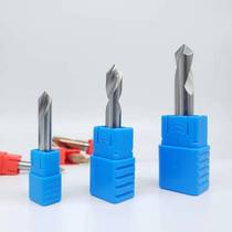Tungsten steel fixed point drill 90 degree Chamfering knife super hard integral alloy fixed point drill 3 4 5 6 8 10 12