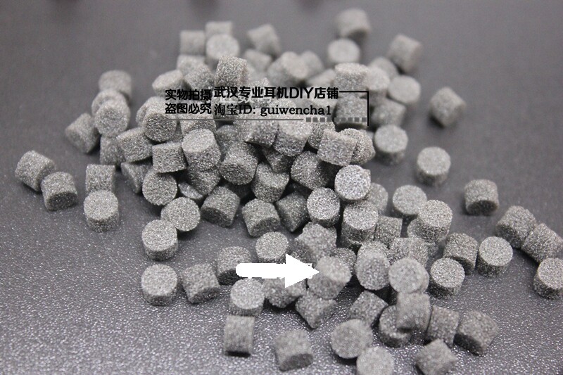 DIY headphone repair accessories Front Chamber Tube Tube Configuration Sponge Headphones Augmented Low Frequency