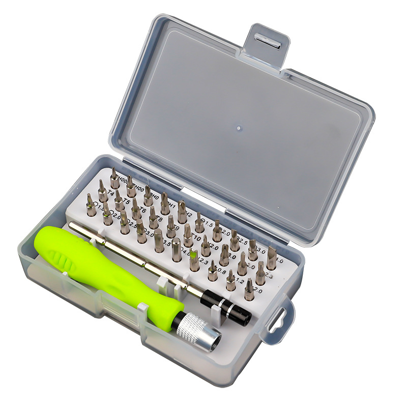 Screwdriver set of sets 32 Hop 1 home appliances notebook Toys and watches disassembly and assembly multifunctional disassembly and maintenance tools