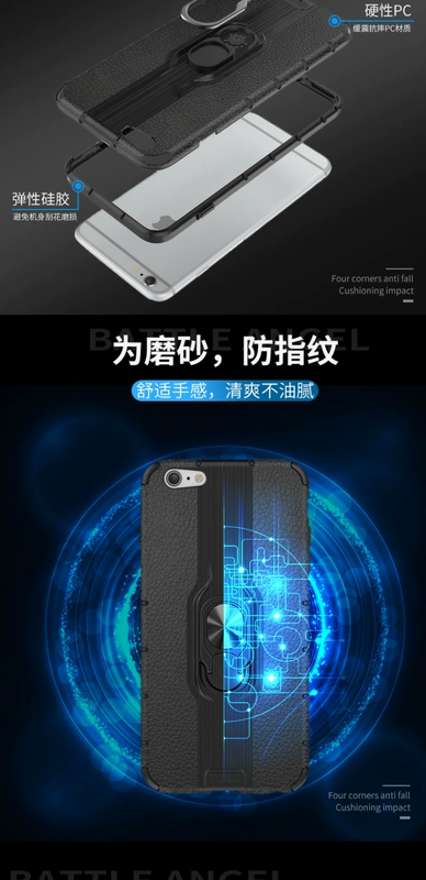 Vỏ điện thoại di động Huawei Honor 8Xmax Vòng từ trên ô tô ARE-AL10 Giá đỡ vô hình ALOO nam LÀ vỏ bảo vệ TL00 7.12 inch tận hưởng độ cứng tối đa ars-tl00 - Nhẫn