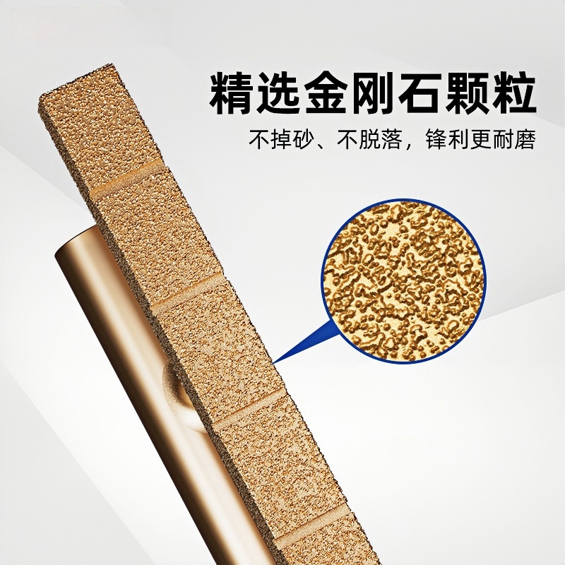 外墙打磨神器大揭秘：锉刀凹槽磨边，让仿石漆水砂包干挂漆真石漆菱形深槽磨刀不再是难题！