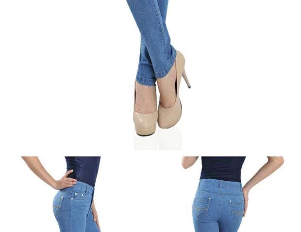 Phụ nữ trung niên kéo dài eo cao Người trung niên chân cộng với phân bón Quần mẹ XL Quần jeans nữ giản dị shop quần áo nữ