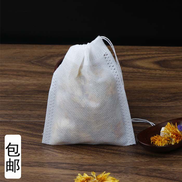 100 10*15cm non-woven foot bath foot bath bag Chinese medicine decoction bag disposable tea bag filter bag soup bag