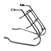 Step folding bicycle V disc brake shelf rear hanger 14 inch substitute driving Lithium electric folding bicycle rear shelf