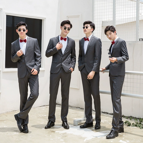 Brother, летний комплект, пиджак классического кроя, облегающий крой