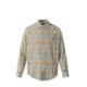 American Retro Street Style Loose Long-Sleeved Brushed Plaid Shirt for Men and Women, Casual Versatile Outerwear Shirt, Spring Top