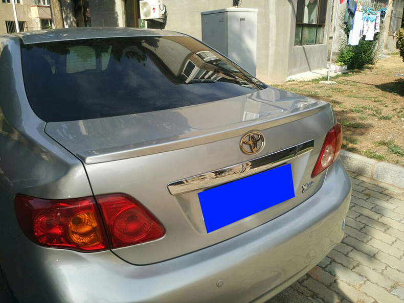 Toyota Corolla đuôi 07-13 Corolla đuôi ngang sửa đổi vành đai không đục lỗ đặc biệt - Sopida trên cánh lướt gió ô tô