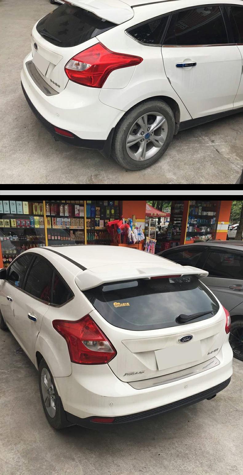 Dành riêng cho 12-18 đuôi Fox mới Ford Focus hatchback sửa đổi cánh trên ST cánh cố định bằng sơn - Sopida trên đuôi cá xe hơi