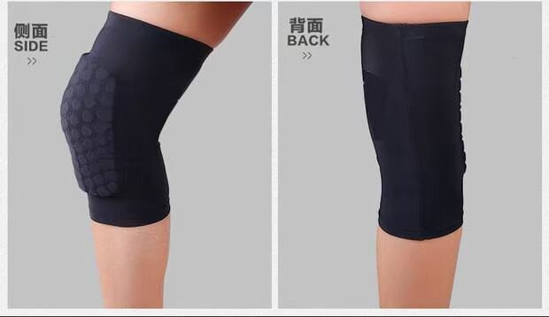 Kéo dài trẻ em siêu mỏng thể thao ngoài trời học sinh chống va chạm xà cạp chuyên nghiệp thiết bị bảo vệ bóng đá thoáng khí di động đầu gối miếng bóng rổ mua tất ống chân