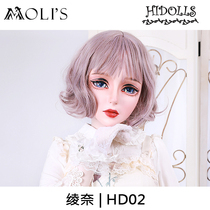 Molis HiDolls DMS joint new head shell HD02 Ayana Kigurumi doll BJDcosplay