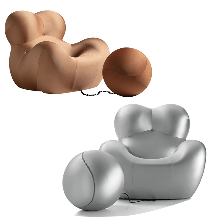 Gaetano Pesce Design Serie up Mother Hug Chair Woman Body Mother and Child Ball Chair Line Bnb