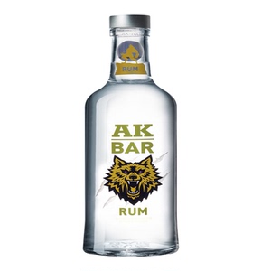 白朗姆酒调酒用的酒AKBAR蛋糕烘培料酒鸡尾酒基酒饮料酒700ml洋酒