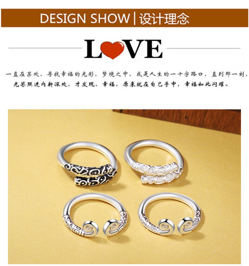 Bague mixte OTHER   en Argenterie - Ref 3089642 Image 7