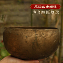 Nepal Old Songbowl Pure Artisanal Buddha Soundbowl Yoga Meditation Sombowl Sound Therapy Silent Heart Bowl Bronze chime Bowl pendulum piece