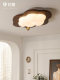 [Cloud] Vintage Solid Wood Children's Room Ceiling Lamp, Modern Simple American Retro, Warm and Creative Master Bedroom Lamp