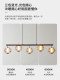 French Medieval Restaurant Chandelier, Retro High-End Long Dining Table Lamp, Creative Living Room, Study, Bedroom Lamps