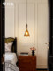 Medieval Style Retro Bedroom Bedside Chandelier American Bedroom Atmosphere Glass Bar Aisle Corridor Entrance Chandelier