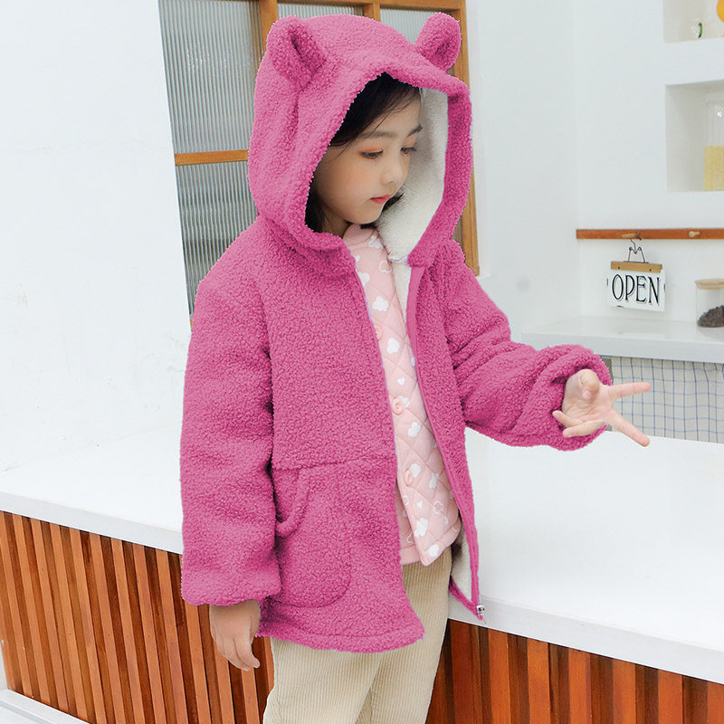 Children's cover in autumn and winter long sleeve girl's jacket baby food suit