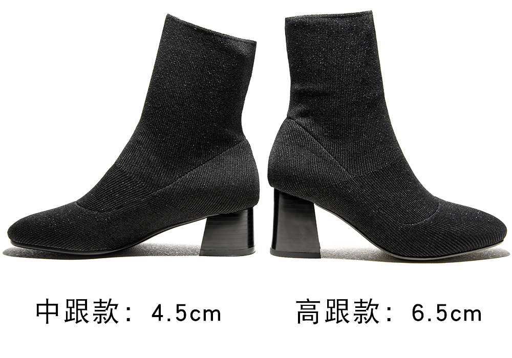 Bottes mi-saison femme en TPR  - Ref 3251347 Image 8