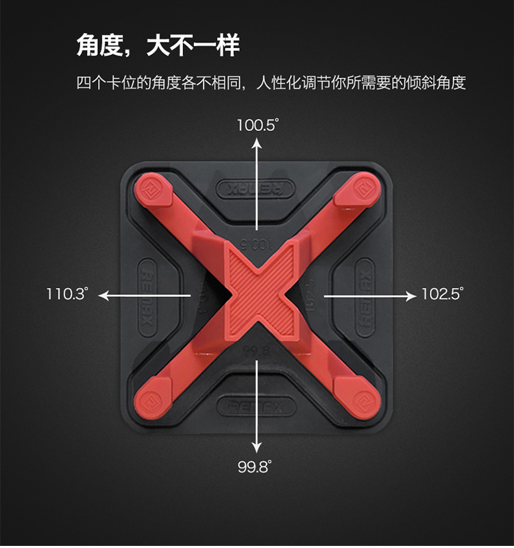 remax điện thoại xe giữ silicone mat Creative Mini Desktop bảng điều khiển xe chuyển hướng ở ghế kiểm soát - Phụ kiện điện thoại trong ô tô giá đỡ điện thoại từ tính