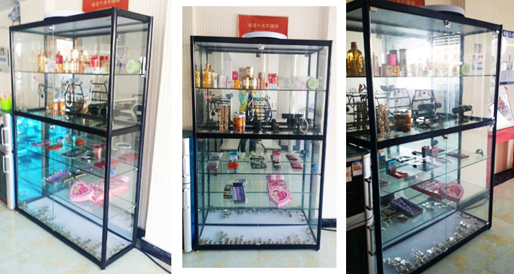 Kính mỹ trưng bày mỹ phẩm trưng bày tủ sản phẩm kệ trang sức tay mô hình hiển thị đứng đứng