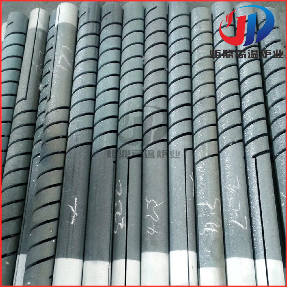 Zhengzhou Juding SGR double helix silicon carbon rod electric furnace SIC silicon carbide heating rod single-side wiring custom processing