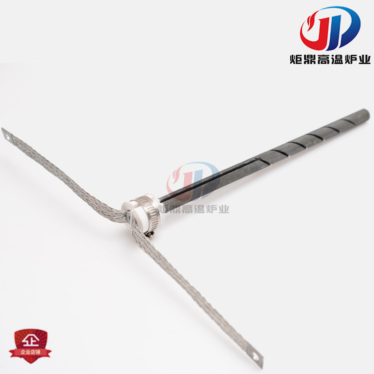 Manufacturer direct sales double thread denture furnace silicon carbon rod 1500 degrees SIC electric heating pipe single side wiring non-standard