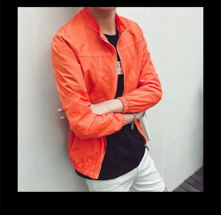 Одежда модная солнца защиты ection breathable cool thin windbreaker jackets big size b10
