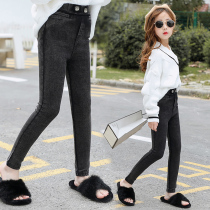 Girl skinny jeans 2020 Autumn-style CUHK Girl Han version Slim Fit Pants Children Spring Autumn Pants Casual Pants