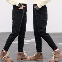 Girl Jeans 2020 Spring New CUHK Tong Body Slim Fit Pants Children Spring Autumn Long Pants Casual Pants Tide