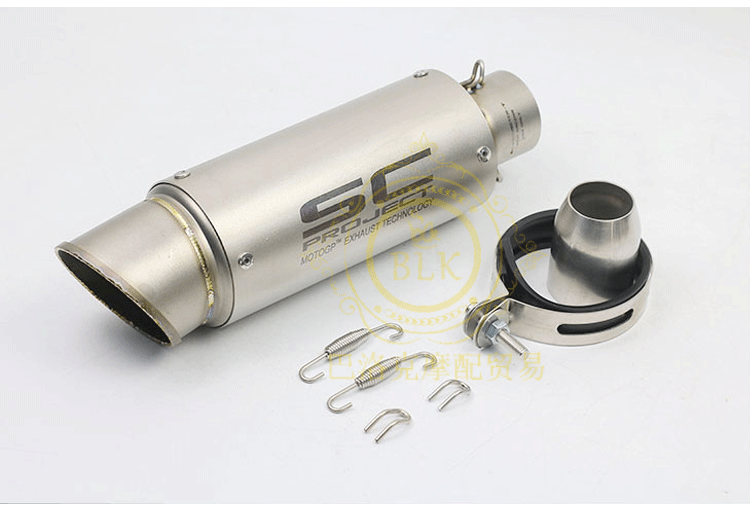 Xe máy Kawasaki ZX-6 10RZ1000 Yamaha R1 6 Spring Breeze 650 sửa đổi ống xả bằng sợi carbon SC AR - Ống xả xe máy pô xe wave s 100