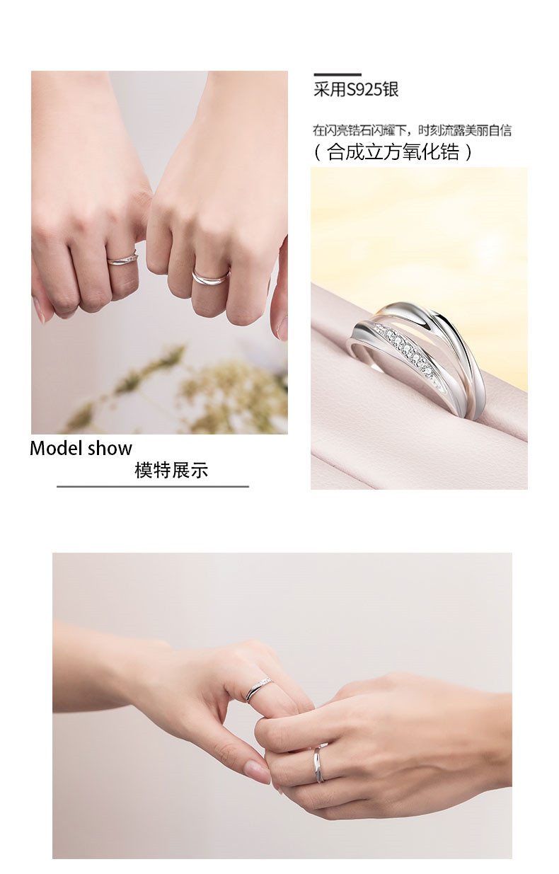 Bague mixte en Argenterie - Ref 3086696 Image 28