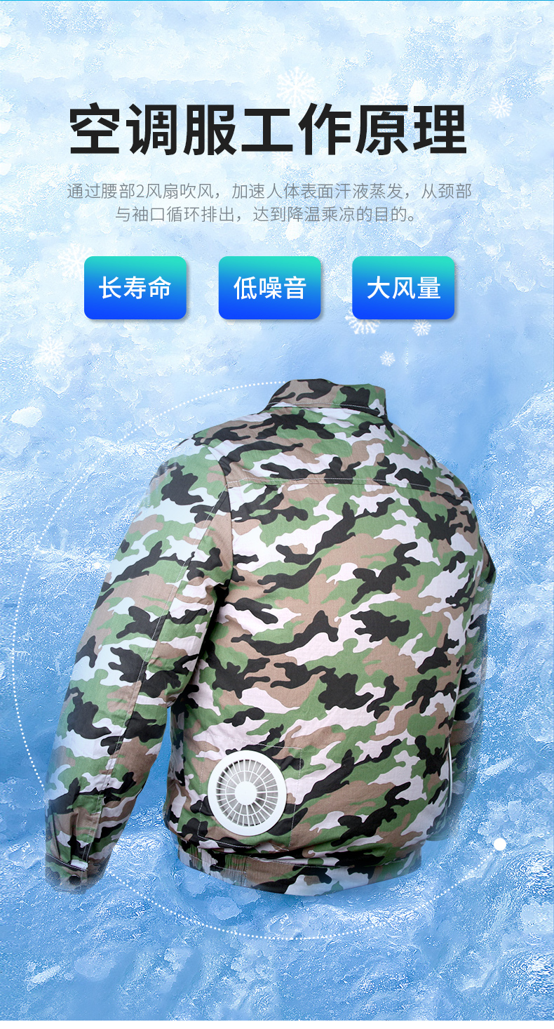 夏季户外防暑降温空调服 图4