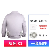 Серые аксессуары (два поклонника+7,22 -сотен мельсинг, заряжая сокровища)