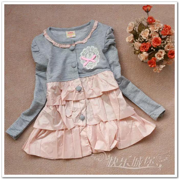 Chemise fille à manche longue en coton - Ref 2086140 Image 12