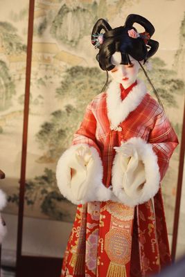 taobao agent [Next Dian] BJD ancient style and Mingming elements four -quarter three -point big female baby clothes [Lantern Festival night]