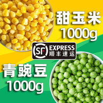 (Shunfeng) Fresh Peas Frozen green tender peas rice shell peas fresh vegetables sweet corn grain 4kg