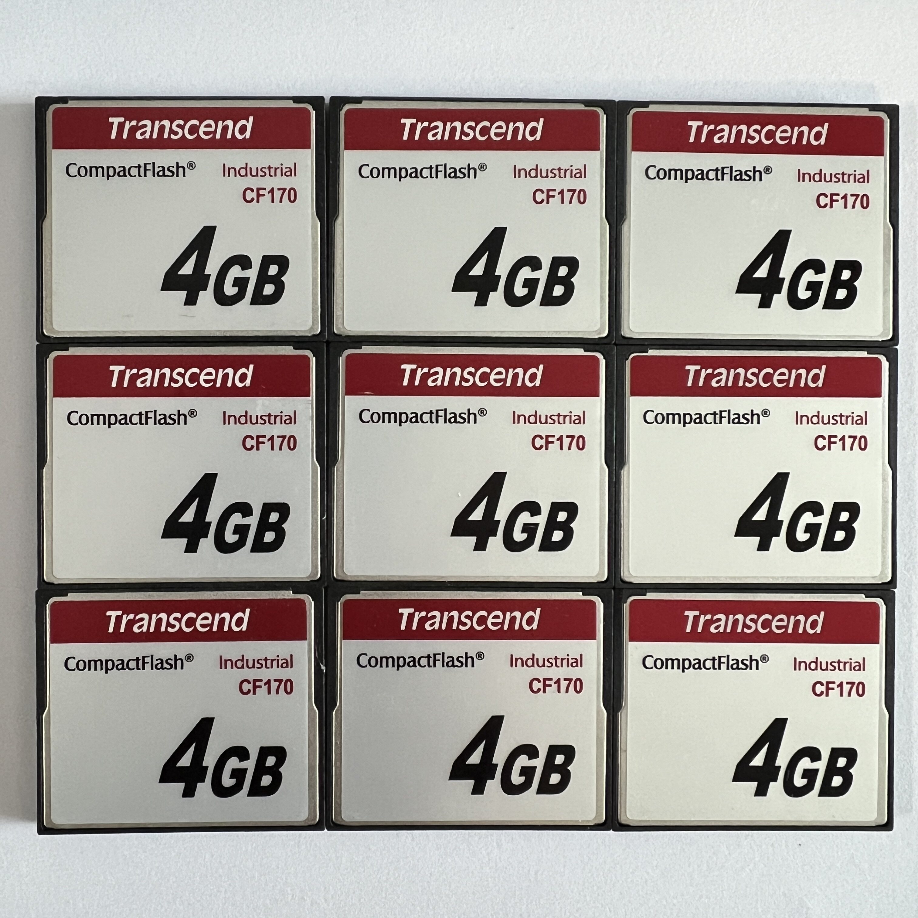 创见 CF 4G工业级宽温SLC存储卡TS4GCF170数控机床医疗器械内存卡