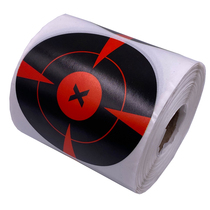 3-inch (7 5 cm) discoloration splash target paper 100 sheets 200 200 250 sheets of 250 portable practice target paper