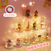 Bubble Mater Display Case Blind Box Molly Jasmine Dolly Handmade Containing Box Transparent Dust Shield
