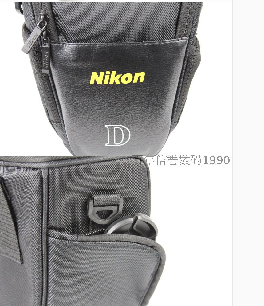 Túi đựng máy ảnh Nikon d3100 / d3200D5100 / D3300 túi đựng máy ảnh đeo vai hình tam giác - Phụ kiện máy ảnh kỹ thuật số túi máy ảnh sony