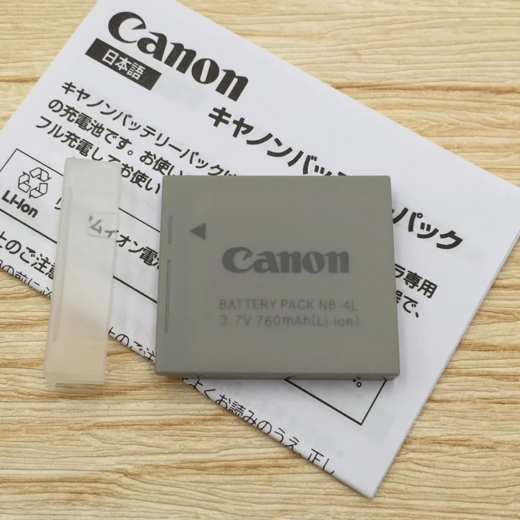 Canon Canon IXUS 80 115 130 220 230 255 HS pin máy ảnh kỹ thuật số gốc NB-4L - Phụ kiện máy ảnh kỹ thuật số